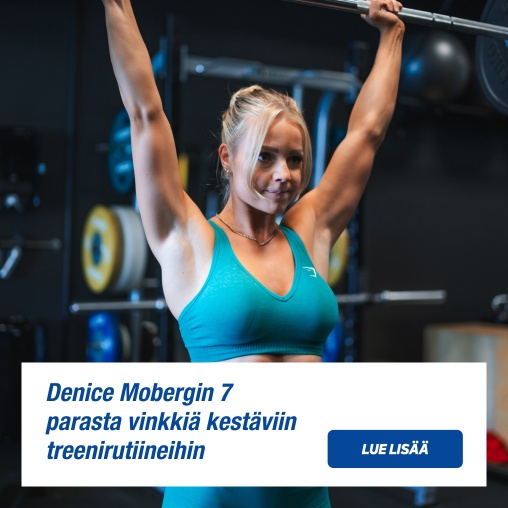 Denice Mobergin 7 parasta vinkki kestviin treenirutiineihin